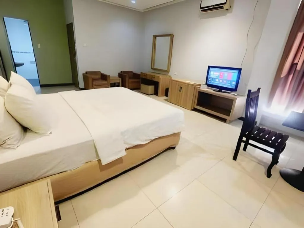 Bed in Hotel Celebes