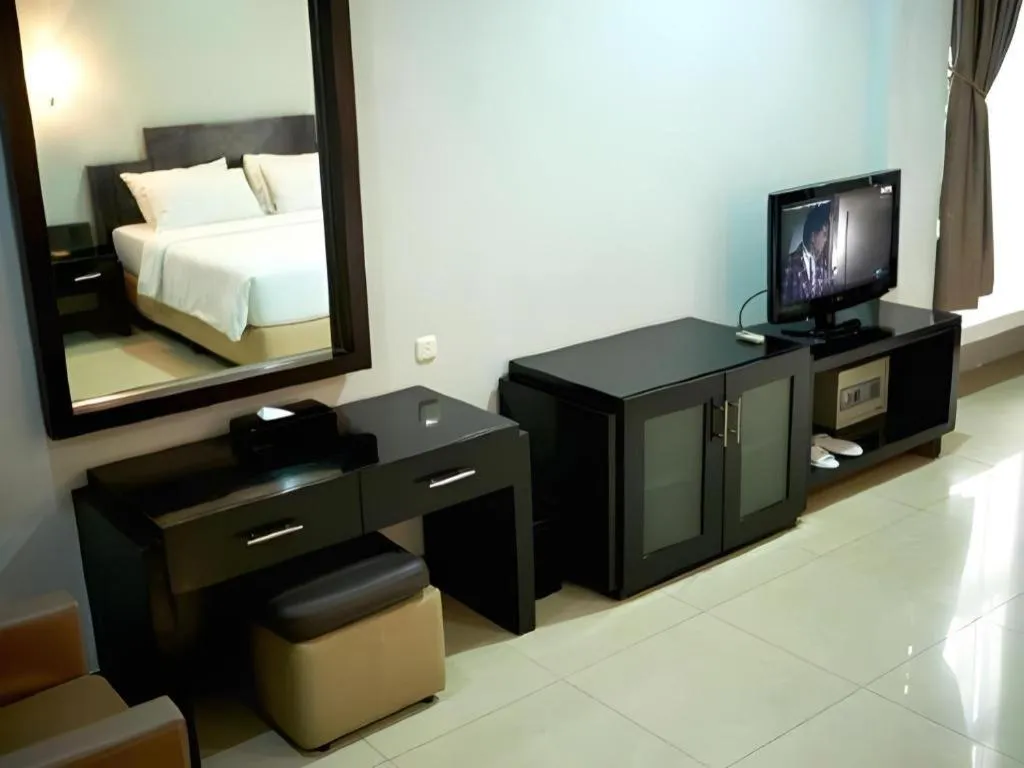 Bed in Hotel Celebes