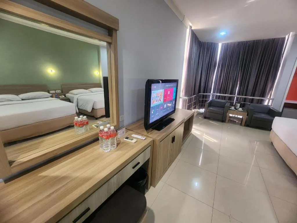 Bed in Hotel Celebes
