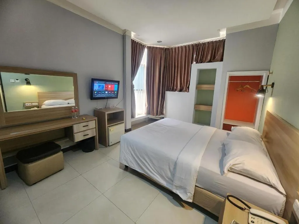 Bed in Hotel Celebes