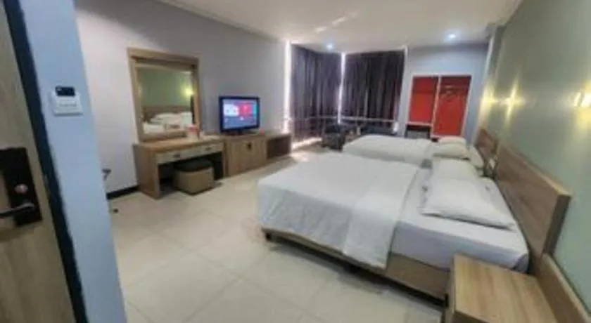 Bed in Hotel Celebes
