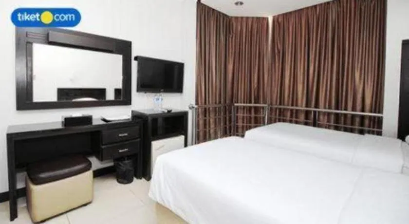 Bed in Hotel Celebes