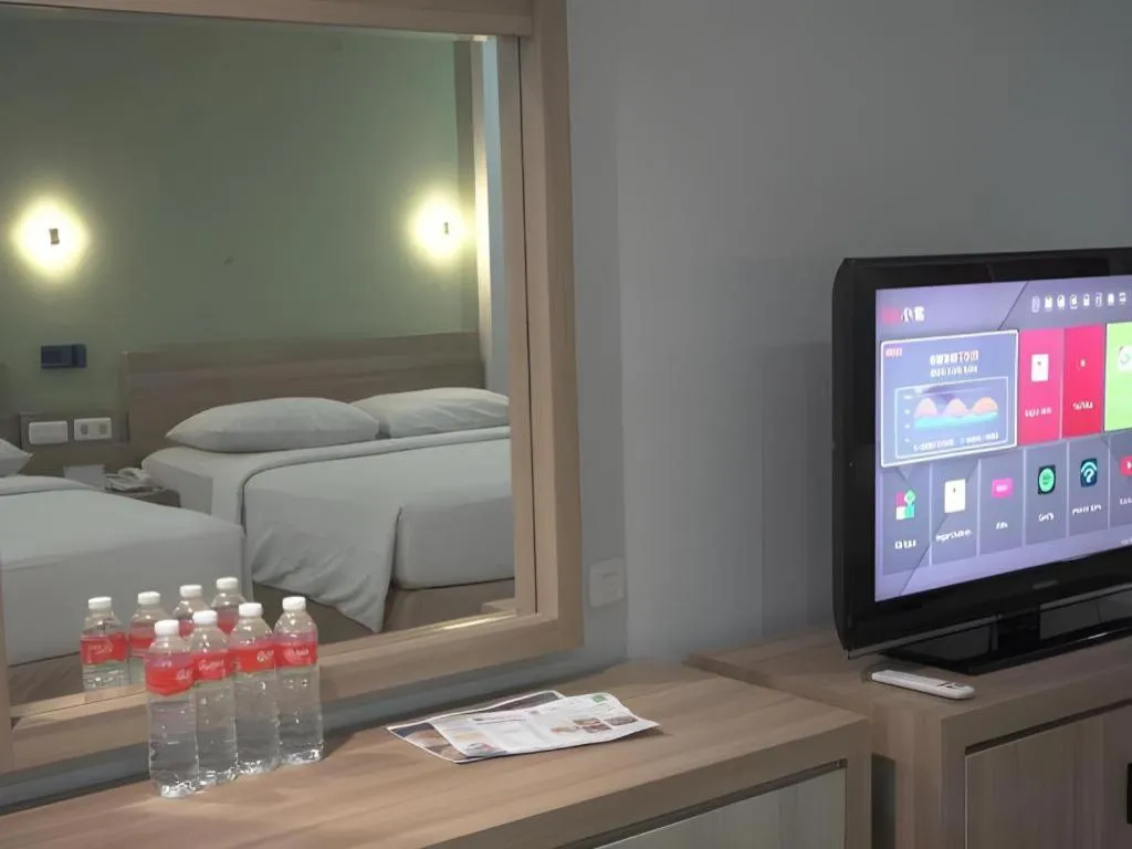 Bed in Hotel Celebes