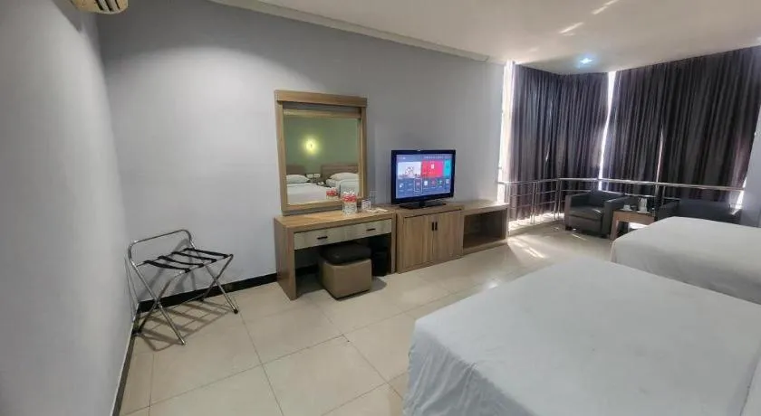 Bed in Hotel Celebes