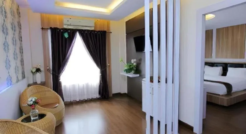 Bed in Hotel Grand Permata Hati