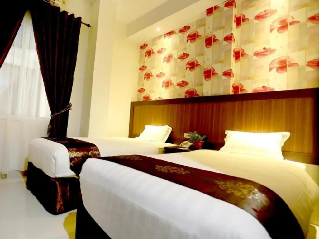 Bed in Hotel Grand Permata Hati