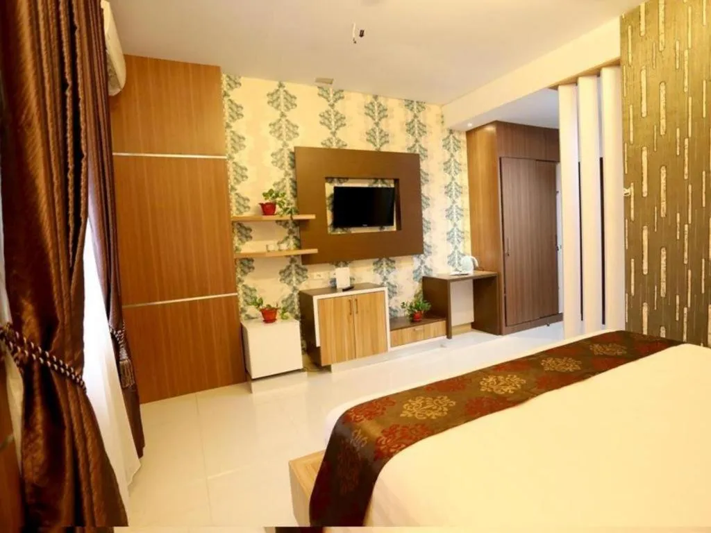 Bed in Hotel Grand Permata Hati