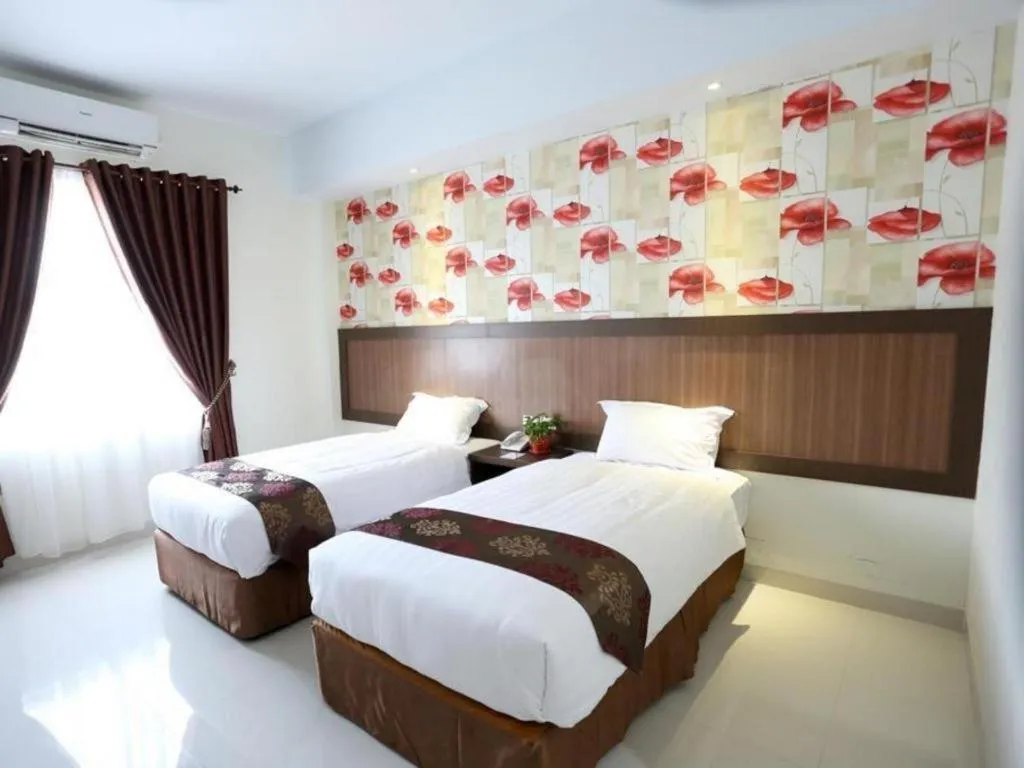 Bed in Hotel Grand Permata Hati