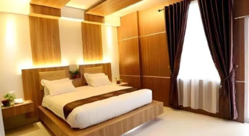 Bed in Hotel Grand Permata Hati