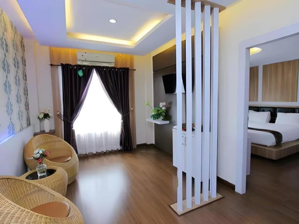 Bed in Hotel Grand Permata Hati