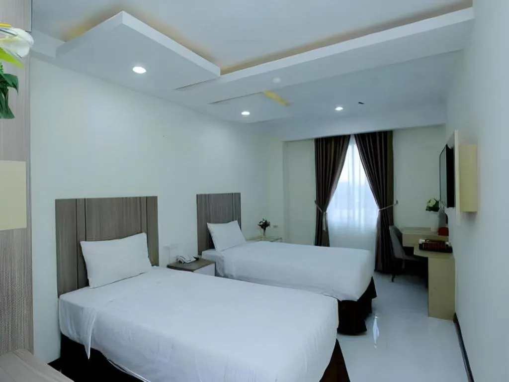 Bed in Hotel Grand Permata Hati