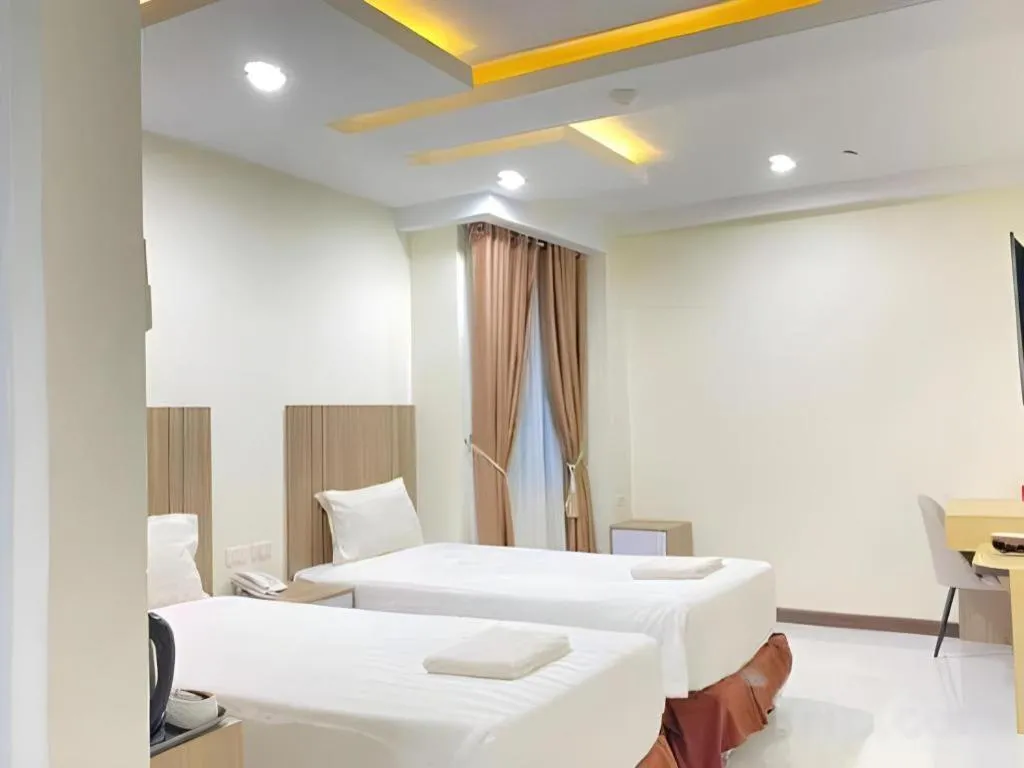 Bed in Hotel Grand Permata Hati