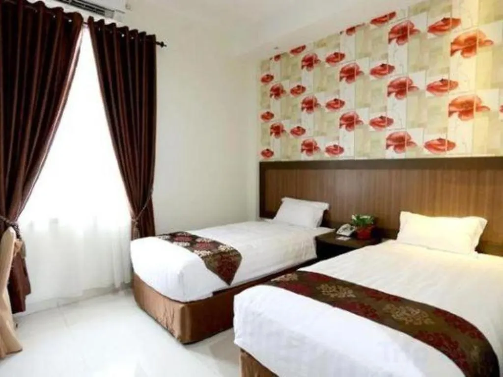 Bed in Hotel Grand Permata Hati