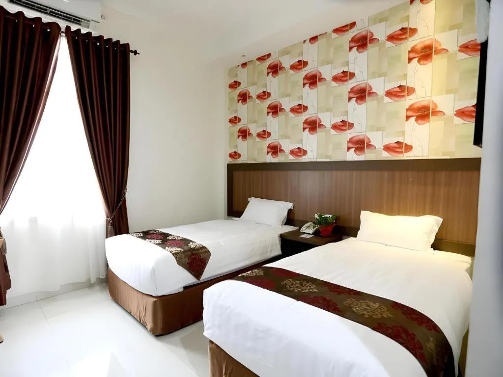 Bed in Hotel Grand Permata Hati