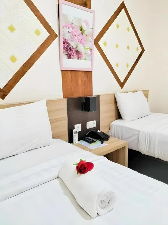 Bed in GARDEN HOTEL MAJALENGKA