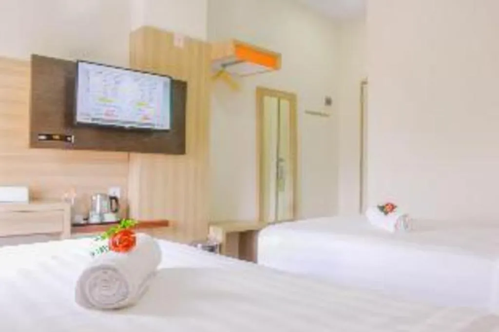 Bed in GARDEN HOTEL MAJALENGKA