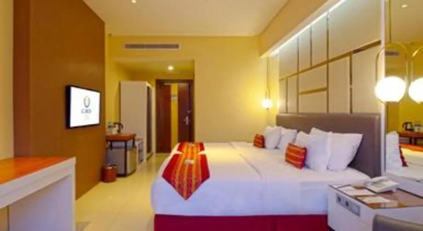 Bed in G'Sign Hotel Banjarmasin