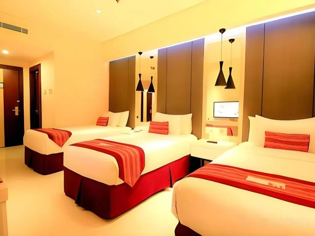 Bed in G'Sign Hotel Banjarmasin