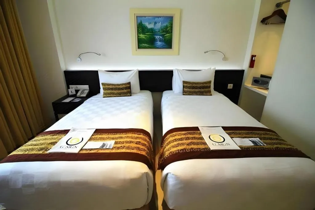 Bed in G'Sign Hotel Banjarmasin