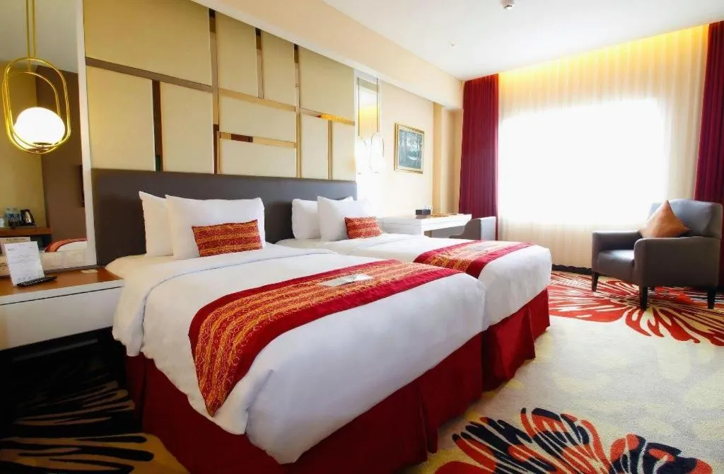 Bed in G'Sign Hotel Banjarmasin