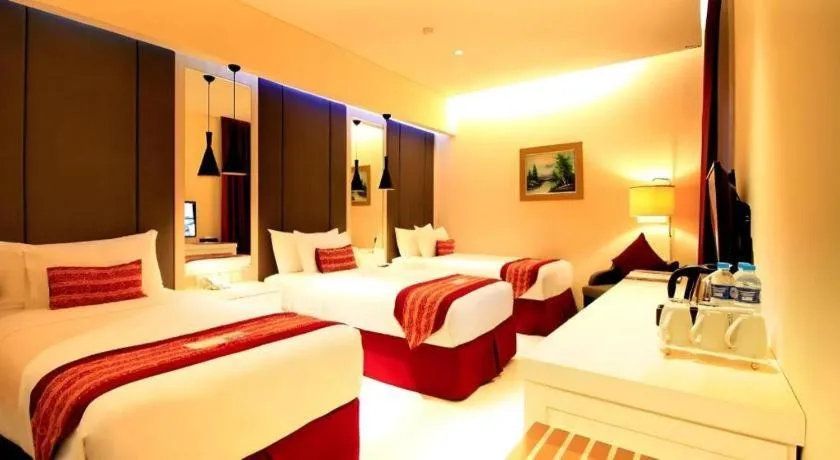 Bed in G'Sign Hotel Banjarmasin