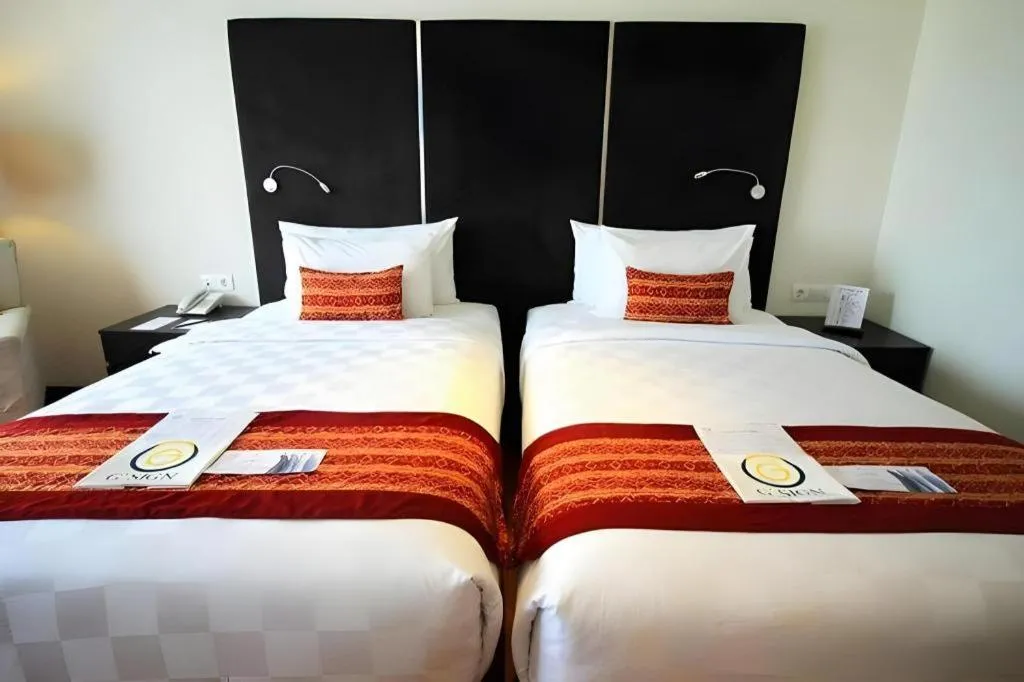 Bed in G'Sign Hotel Banjarmasin