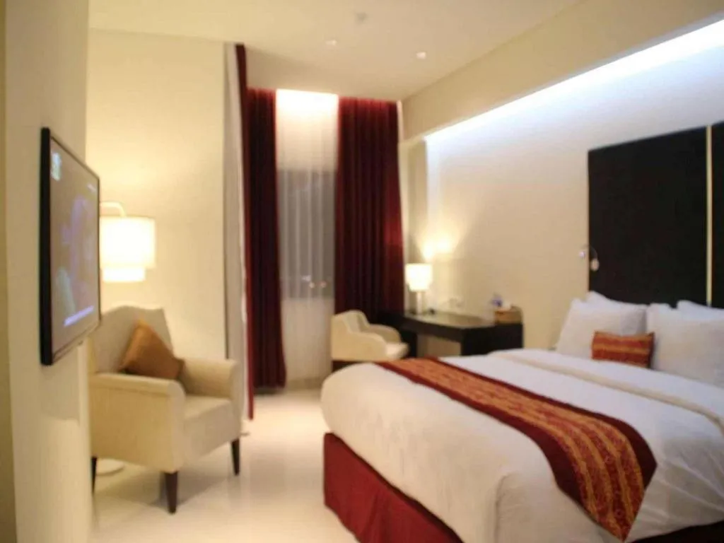 Bed in G'Sign Hotel Banjarmasin