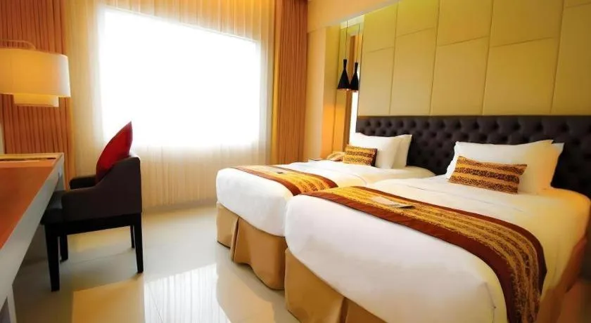 Bed in G'Sign Hotel Banjarmasin