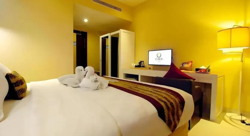 Bed in G'Sign Hotel Banjarmasin