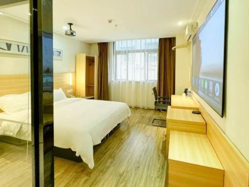 Bed in City Comfort Inn Huizhou Economic College Shuikou Huxi Avenue