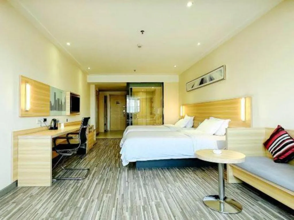 Bed in City Comfort Inn Huizhou Economic College Shuikou Huxi Avenue