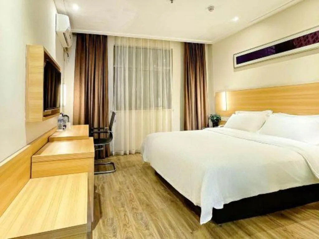 Bed in City Comfort Inn Huizhou Economic College Shuikou Huxi Avenue