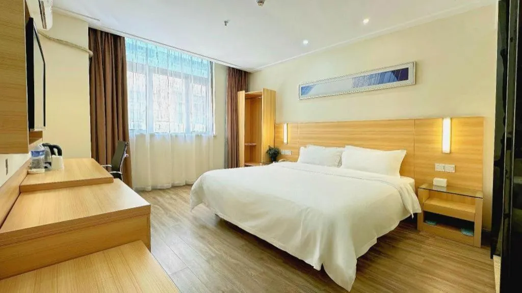 Bed in City Comfort Inn Huizhou Economic College Shuikou Huxi Avenue