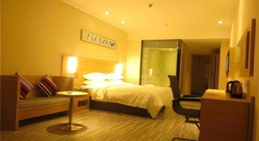 Bed in City Comfort Inn Huizhou Economic College Shuikou Huxi Avenue