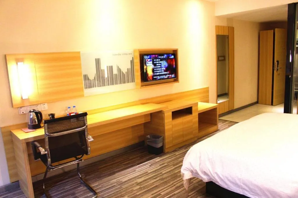 Bed in City Comfort Inn Huizhou Economic College Shuikou Huxi Avenue