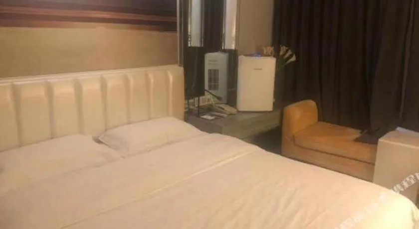 Bed in Jinjiang Metropolo Hotel - Qingdao Chengyang District Government