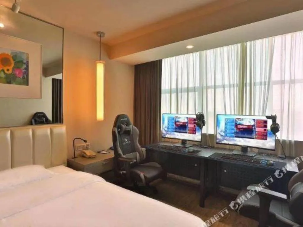 Bed in Jinjiang Metropolo Hotel - Qingdao Chengyang District Government