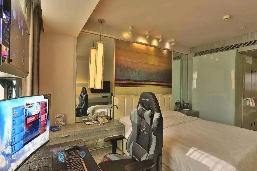 Bed in Jinjiang Metropolo Hotel - Qingdao Chengyang District Government