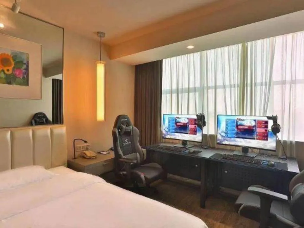 Bed in Jinjiang Metropolo Hotel - Qingdao Chengyang District Government