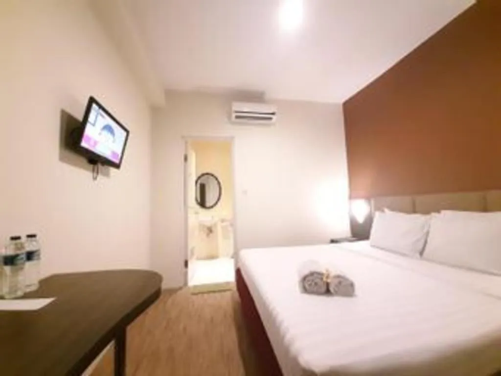Bed in Hotel Pantes Semarang