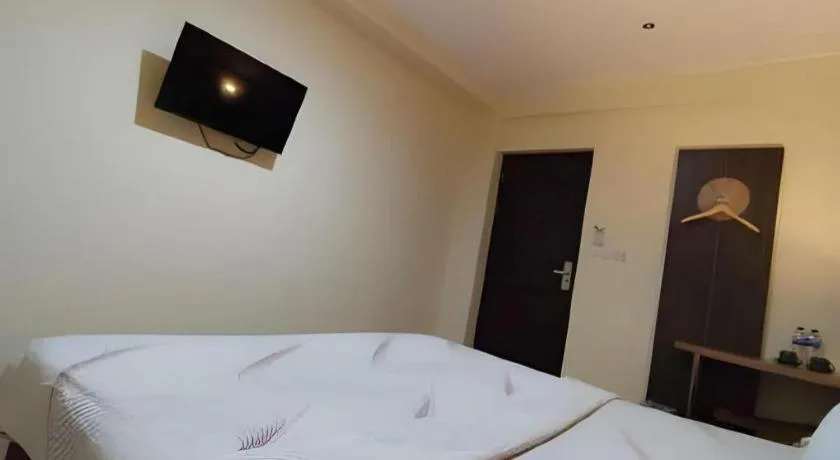 Bed in Hotel Pantes Semarang