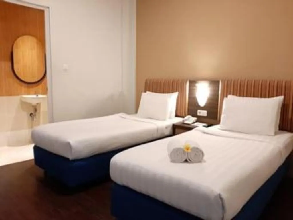 Bed in Hotel Pantes Semarang