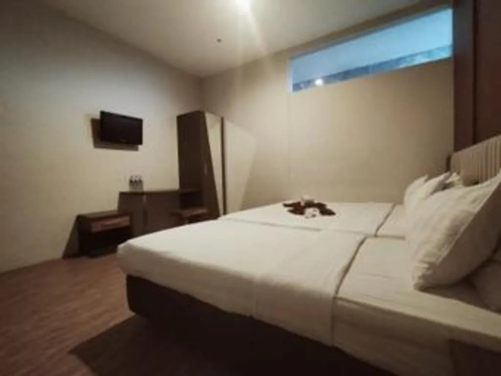 Bed in Hotel Pantes Semarang