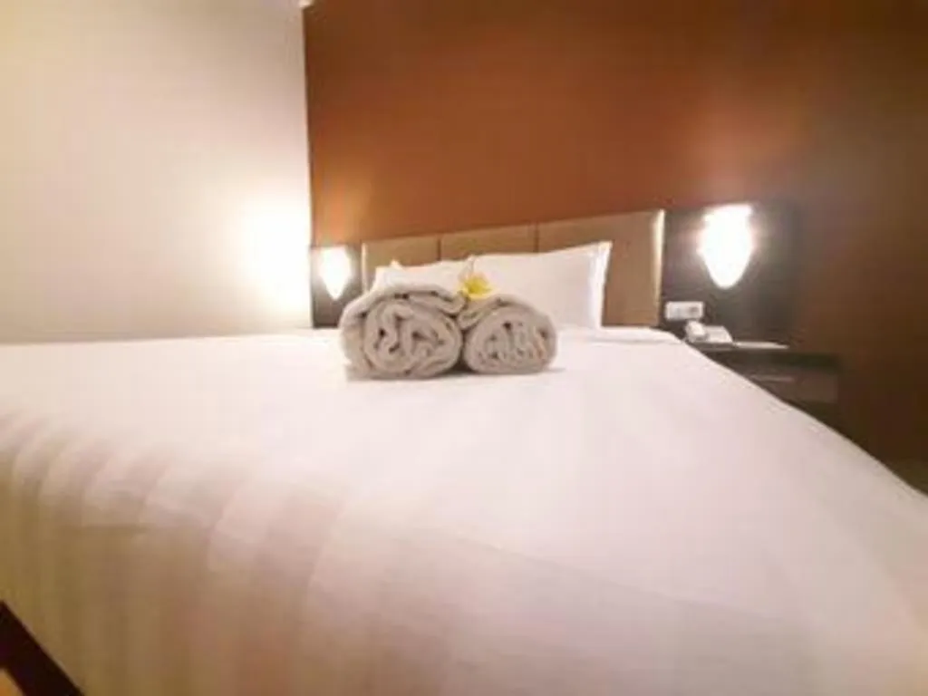 Bed in Hotel Pantes Semarang