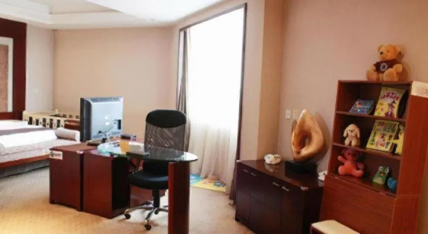 Bed in Pingyao Fengyan Jianguo Hotel