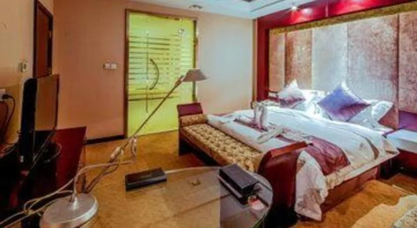 Bed in Pingyao Fengyan Jianguo Hotel