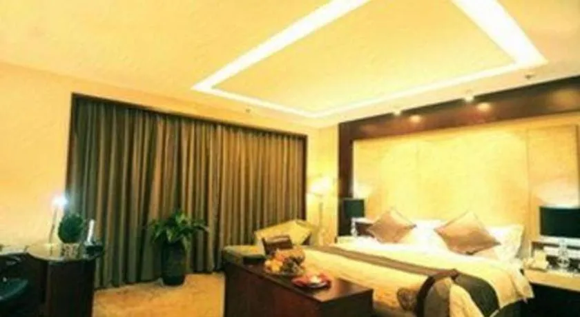 Bed in Pingyao Fengyan Jianguo Hotel