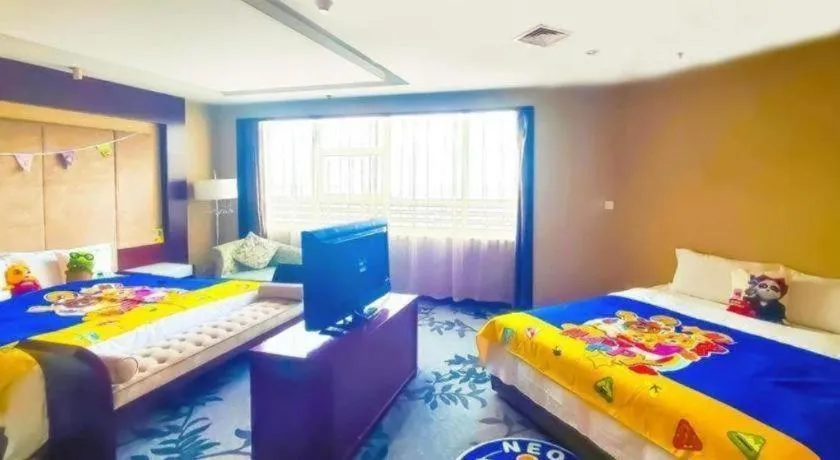 Bed in Pingyao Fengyan Jianguo Hotel