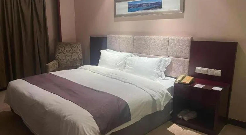Bed in Pingyao Fengyan Jianguo Hotel