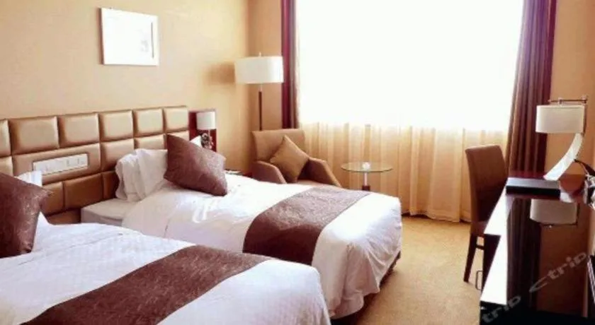 Bed in Pingyao Fengyan Jianguo Hotel